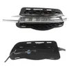 2st DRL för Mercedes Benz W204 C180 C200 C260 C250 C300 2008 2009 2010 Daysime Running Lights Fog Head Lamp Cover Car Styling8921946