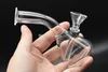 Kleine bubbler goedkope beker bongwaterpijp dab recycler olieligering met downstem bowl mini porateerbare olieverbrander bong 11 cm lang 2 stks