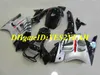 Motorcykel Fairing Kit för Honda CBR600F3 95 96 CBR600 F3 1995 1996 CBR 600 ABS Top Silver Black Fairings Set + Presenter HQ22