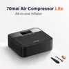 Xiaomi YouPin 자동차 DVR 70MAI 공기 압축기 Lite 12V Protable Electric Car-Air Pump Mini-Compressor 타이어 인플레이터 자동 타이어 Pumb CN264F