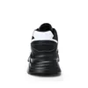 SICAK Moda Womens Siyah Beyaz Turuncu Mavi Platformu Deri Tenis Eğitmenler Spor Spor ayakkabılar Boyut 39-44 Çin Malı Ayakkabı Koşu