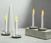 LED ampoule bougie LED longue batterie alimenté bougies sans flamme électronique longue bougie noël saint valentin décoration