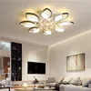 Neue Art Wohnzimmer Deckenleuchten schwarz und weiß Kronleuchter llight Kristalllampe Esszimmer Studie Lampe Aluminium-Pendelleuchte