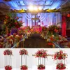 60cm/120cm tall )Column Stand Up Metal Frame Flower Stand For white Wedding table decoration senyu0105