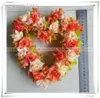 Décoration de mariage en gros-guirlande en forme de coeur décor à la maison cadeau fleurs artificielles