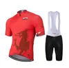 Walia 2019 Nowy Outdoor Men Summer Jazda na rowerze Jersey Set Bike Road Race Race Race Set BIB Krótki Oddychający 9D Gel