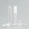2 ml / 3ml / 5ml / 10ml mini bärbar sprayflaska Tomma parfymglasflaskor påfyllningsbara parfymförstärkare rese tillbehör