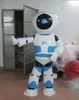 Halloween Robot Mascot Kostuum Cartoon Alienware Anime thema karakter Kerst Carnaval Party Fancy Kostuums Volwassen Outfit