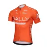 Cycling Jersey Pro Team RALLY Mens Summer quick dry Sports Uniform Mountain Bike Shirts Bicycle Tops Racing Clothing Outdoor Sportswear Y21042319