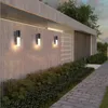 Lampada da parete impermeabile illuminazione esterna portico guscio acrilico in alluminio speciale per l'illuminazione della veranda del cortile della passerella del corridoio