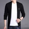 2019 nouvelle mode coupe-vent vestes hommes Cardigan tendance haute rue pardessus tendance Slim Fit décontracté manteau hommes vêtements