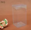 Papel de regalo 50 Uds 7 tamaños caja de plástico rectangular cajas de embalaje transparentes PVC exhibición transparente artesanías/embalaje de joyería1