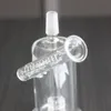 6,5 tums Hitman Glass rökvattenbong vattenpipor Inline Perc Oil Dab Rig för chisha Shisha