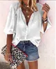 2019 Women Shirts Summer Autumn Casual V-neck Chiffon Blouse Womens Tops And Blouses Long Sleeve Ladies Blouse Shirt