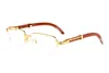 Gros-lunettes en bois massif lunettes de luxe hommes designer lunettes violet lentille lunettes gentleman lunettes avec boîte