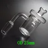 Neue 4mm XL Flat Top Quarz Banger 10mm 14mm 18mm Männlich Weiblich Quarz Nagel UFO carb Kappe Für Glas Wasser Bongs Dab Rigs