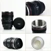 400ml Camera Mug Creative Portable Stainless Steel Tumbler Travel Milk Coffee Mug Novelty Camera Lens Double Layer Cups VT1348-1