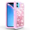 Bling Estrela Glitter líquida da água Phone Case para iPhone 11 Pro Max XR S20Plus S20 ultra-Stylo 4 Cristal Defender Robot A