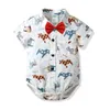 baby boy formal romper