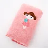 Manufacturers wholesale microfiber small squares can not lose hair strong absorbent children wipes face towel spot direct sales can be custo