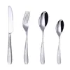 Gold Cutlery Flatware Set Spoon Fork Knife Teaspoon Stainless Dinnerware Set Cutlery Tableware Set Tableware Cutlery Kitchen Accessories