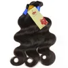 Micro Mini Braiding Bulk Hair Body Wave Human Hair Bulk Nej Weft 3 PCS/Lot 100% Brasilianska hårförlängningar