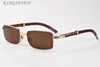 Retro-Sonnenbrille Damen Herren Designermode Vintage Holz Bambus Brillen Männer Frauen Büffelhorn Sonnenbrille oculos de sol gafa1925