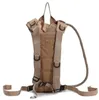 Sac d'hydratation pour vélo en plein air, sac à dos de voyage étanche, randonnée Camping, sacs à vessie d'eau 3L, sacs à boire tactiques militaires de l'armée