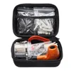 RICH DOG Tobacco Bag Set Wood Tobacco Pipe + Smoking Pipes Cleaning Tools + Carbon Pipe Filters + Glass Stash Jar For Herb