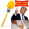 Nuovo scopino per WC Donald Trump - Novità detergente per ciotola per il bagno di casa - Divertenti strumenti per la pulizia della testa del presidente