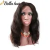 Brazylijskie włosy 360 koronkowe frontowe fala ciała 22x4x2 Pełna koronkowa wstępnie wyrzucona 100% ludzka dziewica naturalny kolor Bellahair