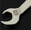 free shipping 8.5*3.2cm Tool Metal Wrench Spanner Lever Bottle Opener Key Chain Keyring Gift Silver Gold 2 Color LX2184