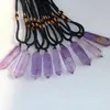 Natural Crystal Quartz Jewelry Pendant Quartz Necklace Crystal Obelisk Wand Healing Crystal Natural Stone Crafts jewelry