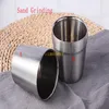 150pcs 180ml Stainless steel cup coffee mug double wall wine beer milk mug1