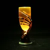 الصمام كأس مخلب شبح شبح النبيذ نظارات هالوين شبح أكواب بلاستيكية 3D مخلب شبح الإضاءة الشمبانيا النبيذ البيرة القدح