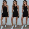 fashion-HOT Fashion Women Dress Summer Casual Sleeveless Solid Female Beach Dress Sexy Ladies Short Mini Dress Womens Clothing Sundress