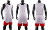 Top Personality Design Custom Basketball Jerseys Dubbelsatser med Shorts Reversible Basketball Jerseys för det hem och bort Look uniforms