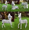 FRP скульптура мультфильм лошадь садовые украшения открытая вилла двор детский сад ландшафтное украшение имитации животных орнаментов