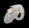 4 Colors Male Chastity Cock Cage With 5 Different Rings Silicone Chastity Devices Virginity Lock Adult Sex Toys