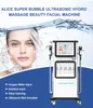 ALIE Oxygen Jet Super Bubble Hydro Facial Machine Spas Facial Cuidado Pele Rejuvenescimento Água Descasqueando Face Poro de Face Poros Hydro Dermoabrasão