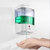 Väggmonterad sensor flytande tvåldispenser Touchless automatisk tvåldispenser 700 ml sensor dispenser badrumstillbehör cca12199 2524887