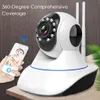 Webcams inalámbrica WIFI HD 720P Pan Tilt Security Web cámara IR Night Home Webcam 11 LED Monitor de bebé para CAM