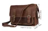 Saco Simples retro-vintage verdadeiro couro de ombro único designer-Medium uma única Bolsa de Ombro Cabeça Camada de Homens Cowskin inclinado Bag En