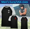 Mężczyźni rozmiar euro moda fajna odzież maillots camisetas hyuga de futboll y Benji Oliver Atom Kapitan Tsubasa Mark pożyczkodawcy czarni sh7882846