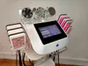 6 i 1 rumpa lyftvakuum RF-kavitationsmaskin 40K bantning Laser Lipo Machine