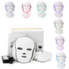 Portable 7 Couleurs Lumières LED Photon PDT Masque Facial Visage Soins De La Peau Rajeunissement Thérapie Dispositif Usage Domestique ace Soins instrument