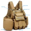 Tactical Molle Vest Outdoor Sports Outdoor Camouflage Body Armor Combat Assault Waistcoat No06-006