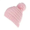 Macio Chapéu Do Bebê Outono Inverno Meninos Meninas Chapéus Quentes Cap Bebê Recém-nascido Doce cor de malha Chapéu Gorros de Algodão Crianças Acessórios