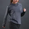 New Fashion femmes hoodies designer vêtements de luxe Fitness Sportswear Nuit Réfléchissant En Plein Air Jogging Lady Gym Manteau De Sport