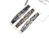 3 cores de couro Leopard envoltório Pulseiras selvagens para as Mulheres Handmade Multilayer da tubulação do metal encanto Bangle com Magnetic Clasp Jóias presente